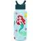 Simple Modern Disney The Little Mermaid Ariel Water Bottle with Straw Lid Insulated Stainless Steel Metal Thermos | Gifts for Women Men Reusable