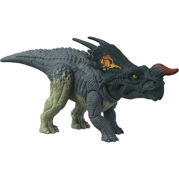 Jurassic World-Einiosaurus-Dominion Ferocious Pack Ages 3+ Toy Dino Dinosaur Play