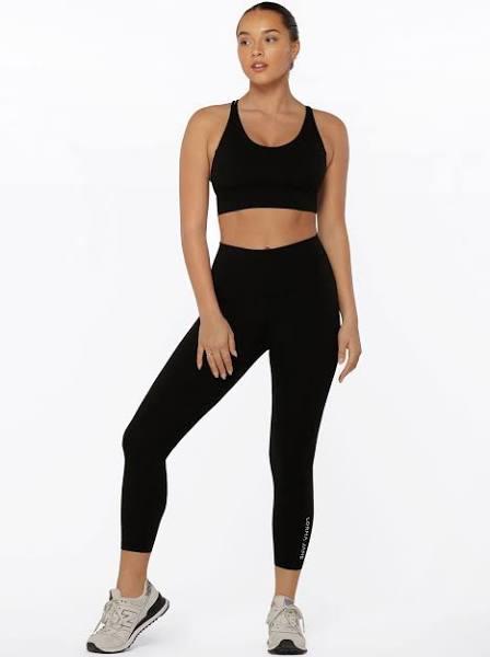 Lorna Jane | Hi-Fold Lotus Ankle Biter Leggings | XS | Womens