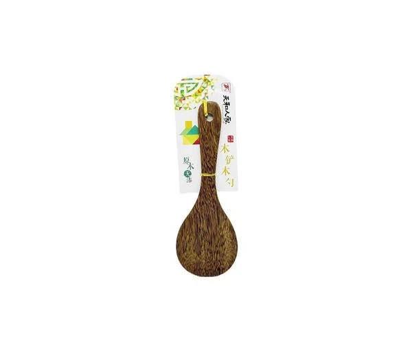 THRJ Jichi Kitchen Cooking Tool Wood Rice Turner Spatula Utensils 2499