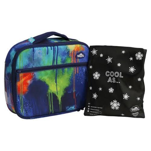 Spencil Colour Drip Big Cooler Lunch Bag With Chill Pack