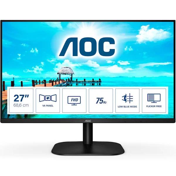 AOC 27B2dm - LED Monitor - Full HD (1080P) - 27" Gray