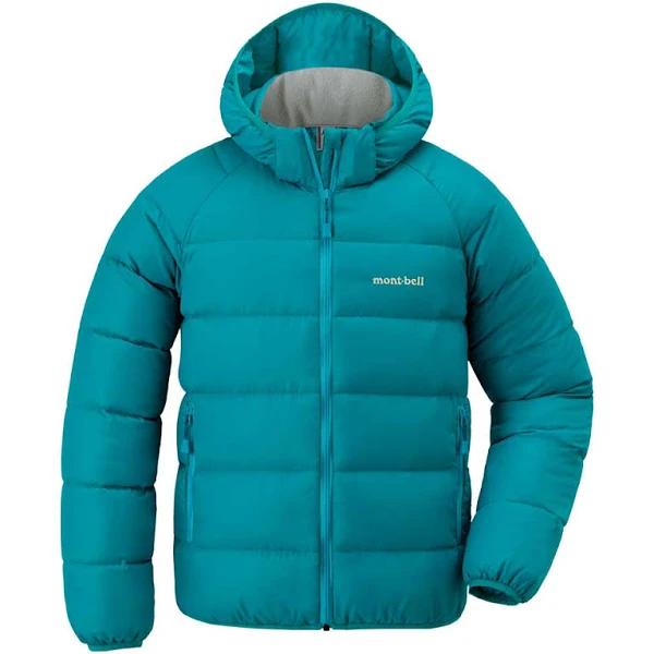 Montbell Kids Neige Down Parka 130-160 Turquoise Blue / 150