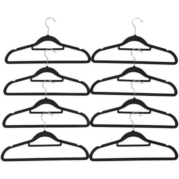 Kmart Flocked Hangers-Pack of 8