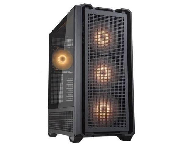 Cougar MX600 RGB Tempered Glass Full Tower E-ATX Case - Black, CGR-57C9B-RGB Computer Cases (PC Cases)