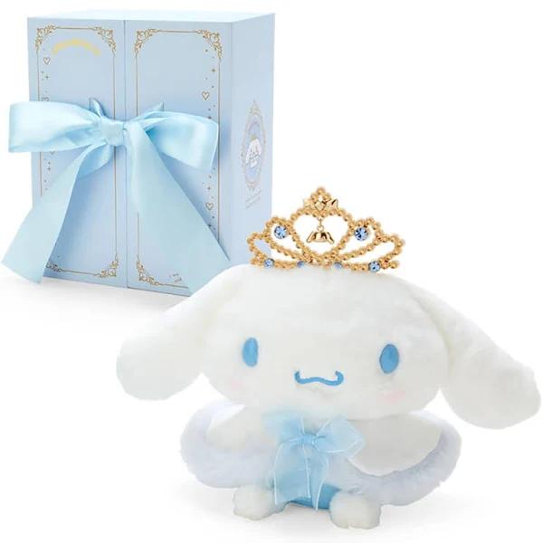 Sanrio Plushie & Accessory Set Cinnamoroll (Tiara Series Character)