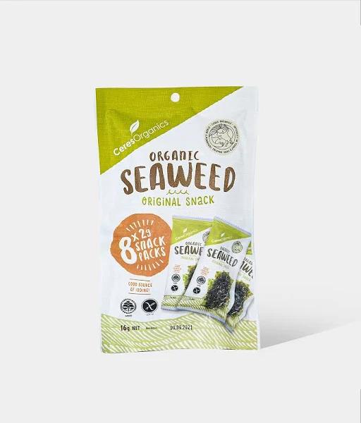 Ceres Organics Seaweed Multipack Nori 8x2g