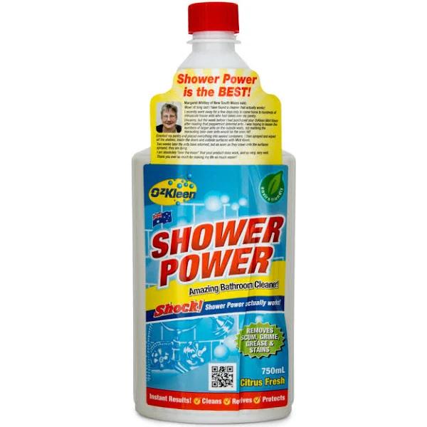 Shower Power Citrus Fresh Shower Cleaner Squeeze Pack 750ml