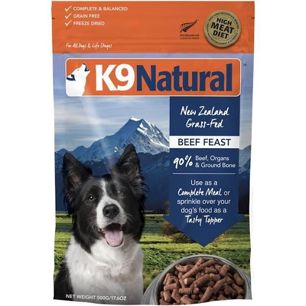 K9 Natural Freeze Dried Beef Dog Food 3.6kg