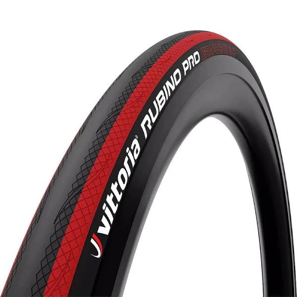 Vittoria Rubino Pro IV G2.0 Road Tyre - Black/Red