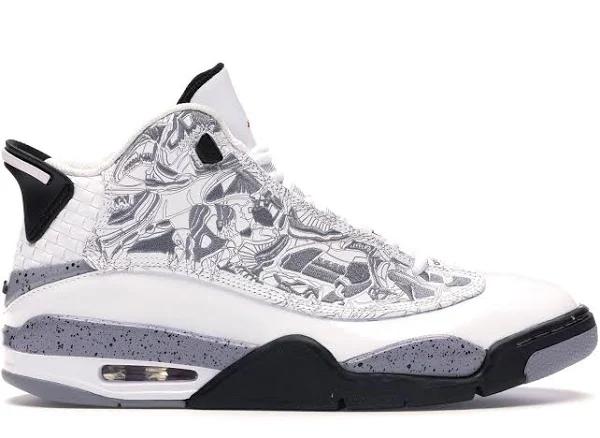 Air Jordan Dub Zero 'White Cement' Mens Sneakers - Size 10.5