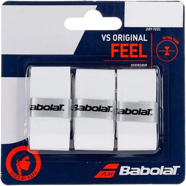 Babolat VS Original Overgrip - 3 pack White