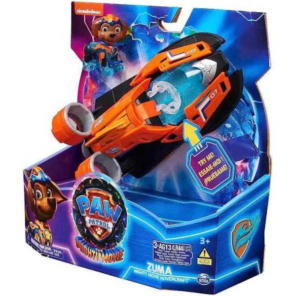 Paw Patrol The Mighty Movie - Mighty Movie Hovercraft & Zuma Figure