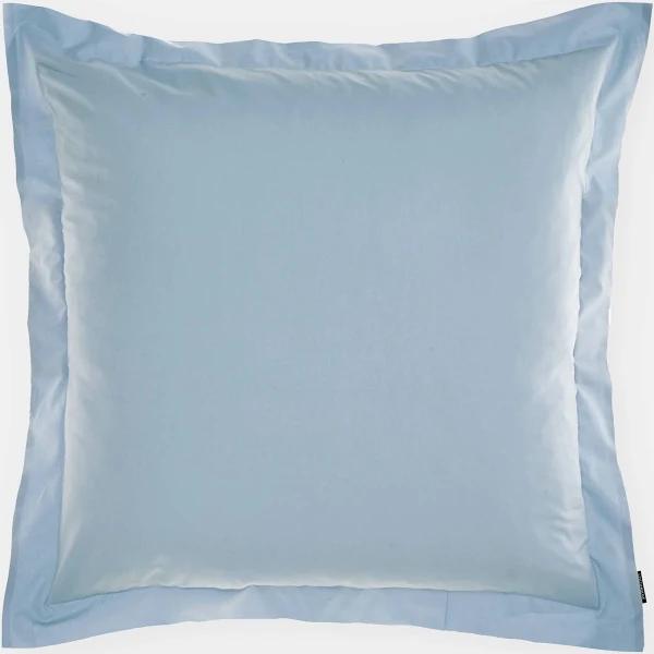 Linen House - Blue European - Vienna 300TC Cotton Percale European Pillowcase - Size One Size at The Iconic