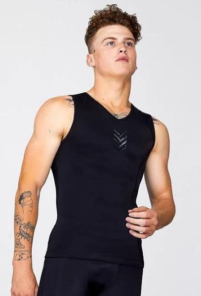 Men's Compression Vest - Black - Base Compression