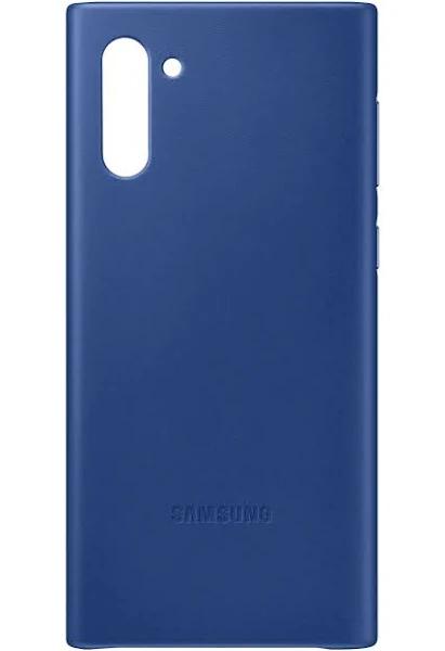 Samsung Galaxy Note10 Leather Back Cover (Blue) EF-VN970LLEGUS