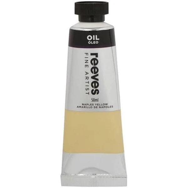 Reeves Fine Artist Oil Paints 50ml Naples Yellow