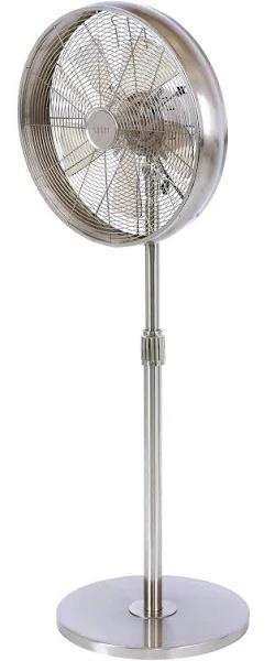 Beacon Lighting Breeze 41cm Pedestal Fan in Brushed Chrome