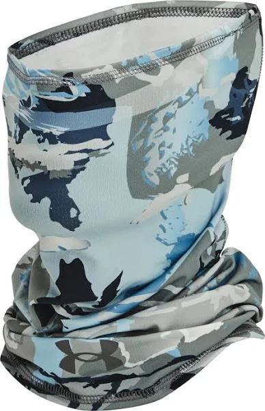 Under Armour Unisex Isochill Shorebreak Neck Gaiter Hydro Camo / White OSFM