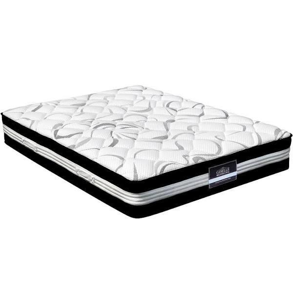 Giselle Bedding Mykonos Euro Top Pocket Spring Mattress 30cm Thick - King