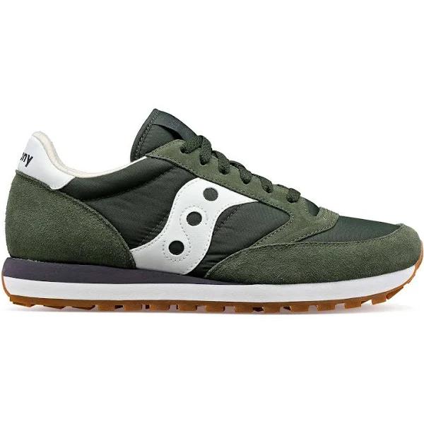 Saucony Originals Jazz Original Shoes Dark Green White - 37.5