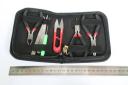 Tool Kit Jewellery Making DIY Hand Tools 8 Piece Set in Wallet Portable