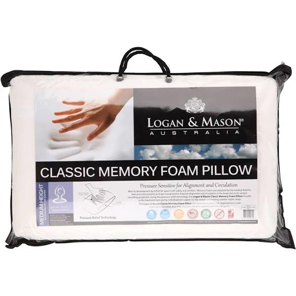 Logan & Mason Classic Memory Foam Pillow