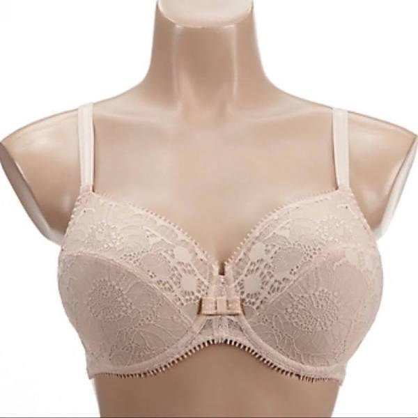 Underwired Three Sections Full Cup Bra Day to Night Golden Grey