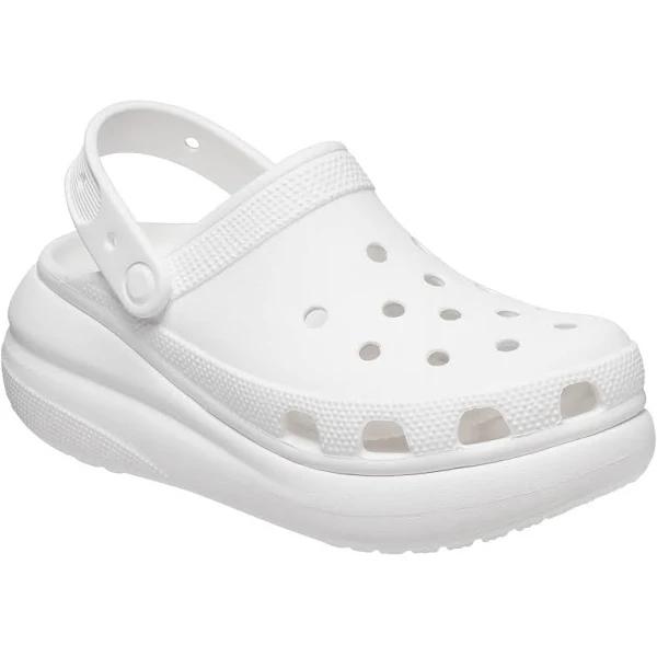 Crocs White Crush Clogs