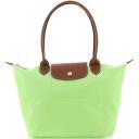 Longchamp Small Le Pliage Recycled Canvas Top Handle Bag Carrot