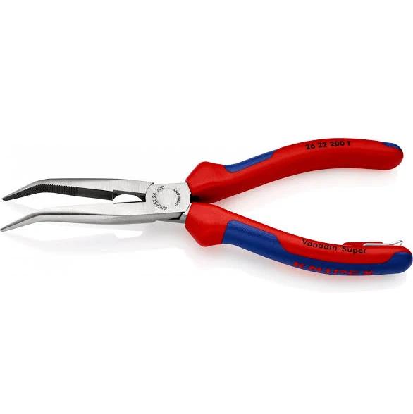 Knipex Snipe Nose Side Stork Beak Pliers - Tethered 280mm