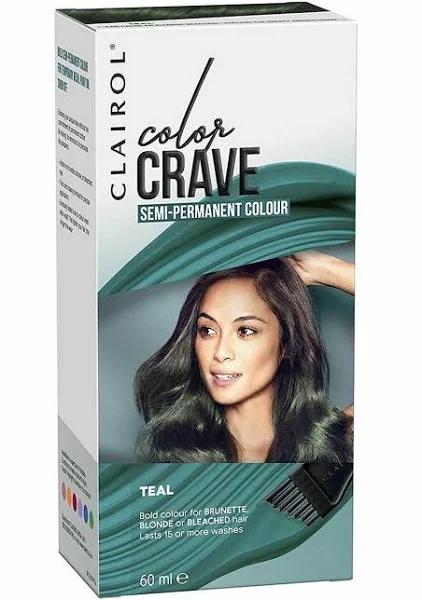 Clairol Color Crave Semi-permanent Colour Teal 60 ml