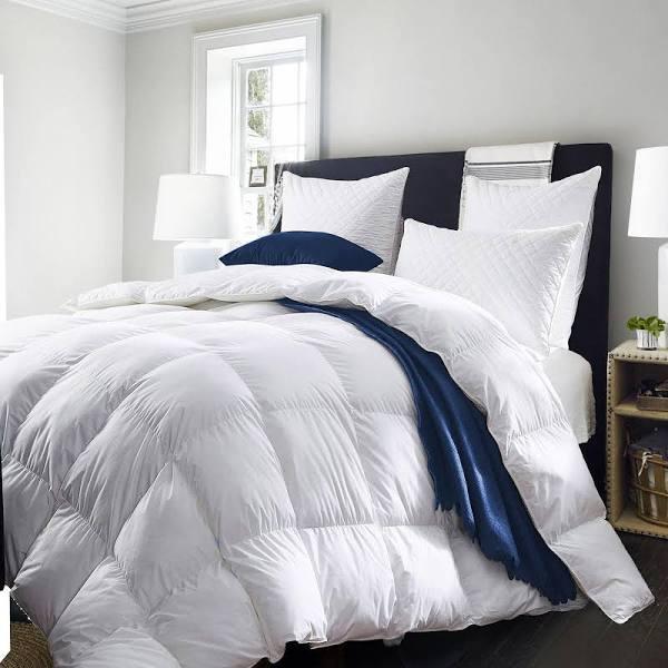 Single Royal Comfort Quilt 50% Duck Down 50% Duck Feather 233TC Cotton Pure Soft Duvet