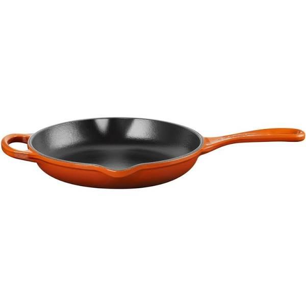 Le Creuset Signature Cast Iron Round Skillet 20cm Cayenne