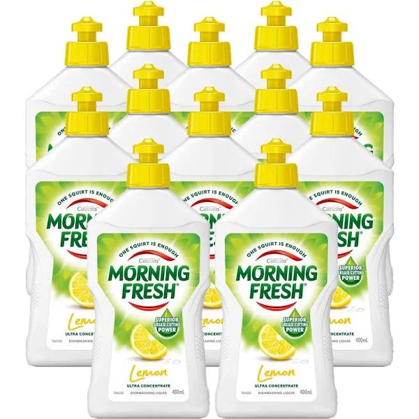 Morning Fresh Lemon Dishwashing Liquid 400 ml (Pack of 12)