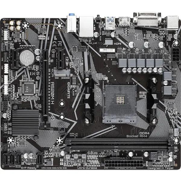 Gigabyte A520M H mATX Motherboard