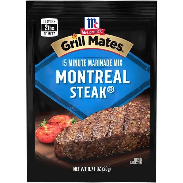 McCormick Grill Mates Montreal Steak Marinade Mix (3 Pack)