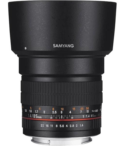 Samyang 85mm f/1.4 Aspherical If (Canon) Lens