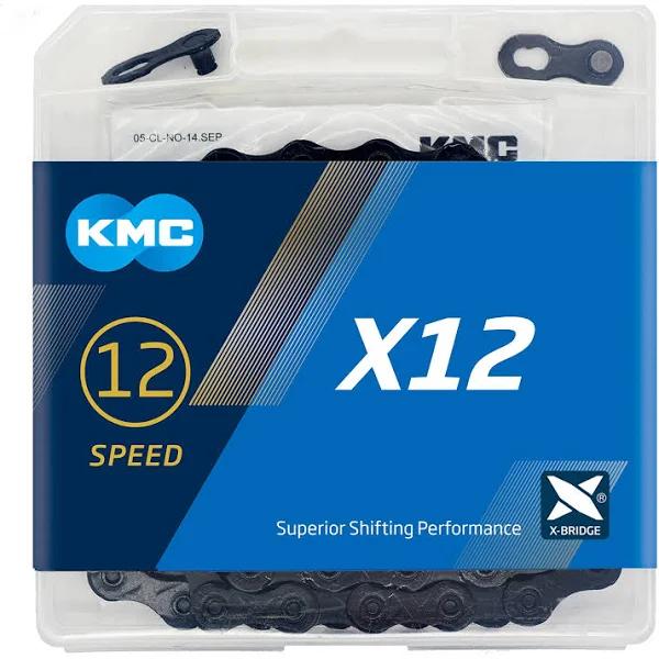 KMC X12 12 Speed Chain - Black