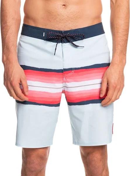 Quiksilver Men's 19" Surfsilk Resin Board Shorts - Blue Grey - Swimoutlet.com