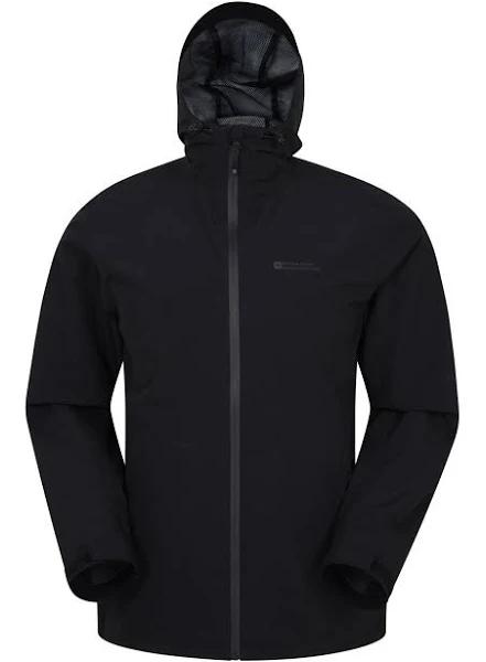 Mountain Warehouse Covert Mens Waterproof Jacket - Black | Size M