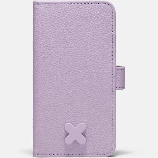 Mimco Hendrix Flip Case For iPhone Se-8-7-6S-6 in Violet Swirl Purple