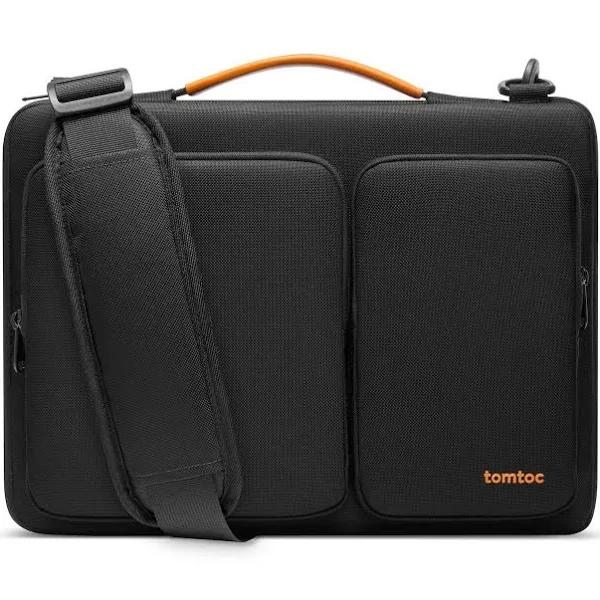 tomtoc Defender-A42 Laptop Shoulder Bag for MacBook Pro 16in Black