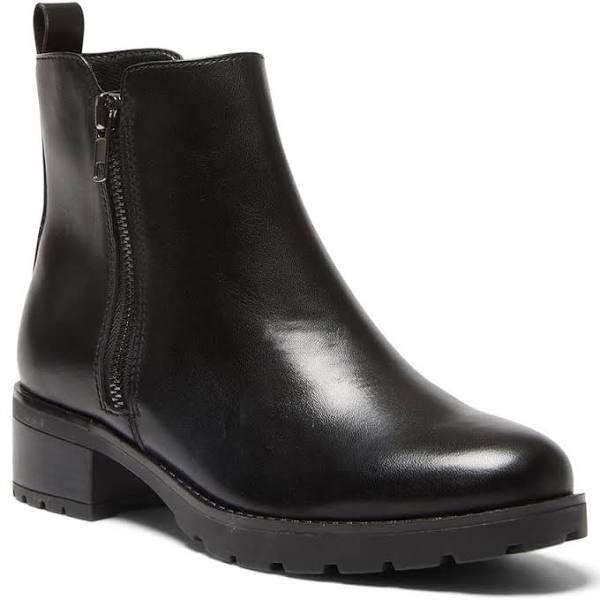 Sandler Indigo Leather Boots in Black 8.5