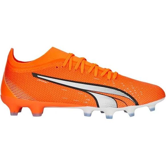 Puma Ultra Match FG Football Boots Orange/Blue UK 10