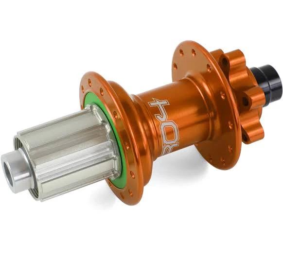 Hope PRO 4 Rear 24H 142mm - 12mm - MicroSpline Freehub - Orange