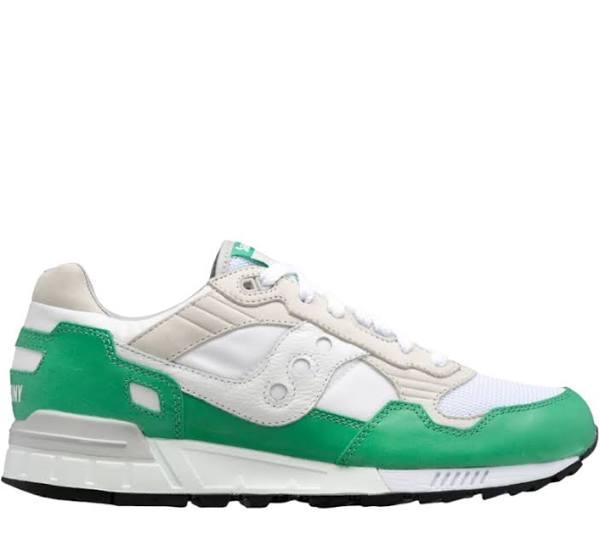 Saucony Shadow 5000 White/Green - Size 9