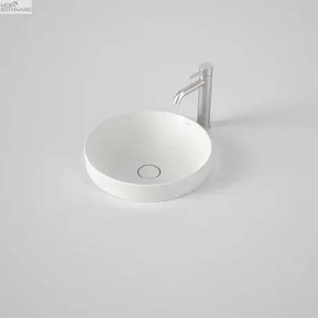 Caroma - Liano II 400mm Round Inset Basin - 852400MB Matte White