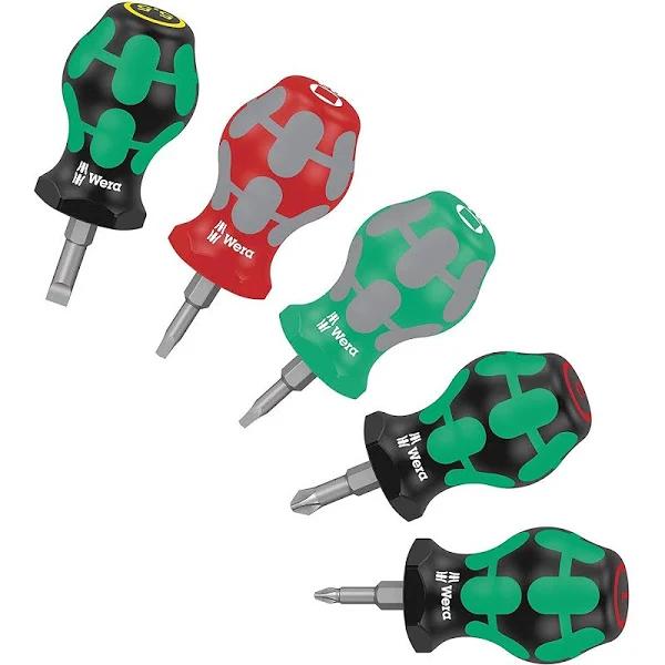 Wera 05008872001 Stubby 3 Screwdriver Set