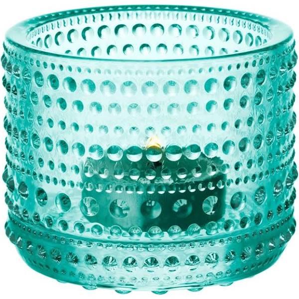 Iittala Kastehelmi Tealight Candleholder - Water Green